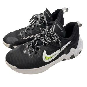 Nike Giannis‎ Immortality Basketball Shoes Court Youth 5Y Black White Low Top